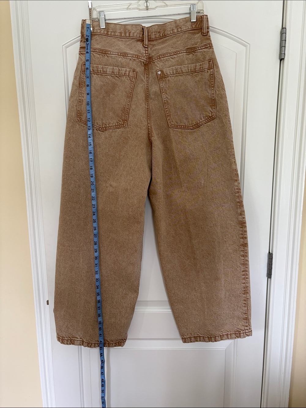 H&M Super Baggy Fit Tan Jeans - Picture 5 of 10